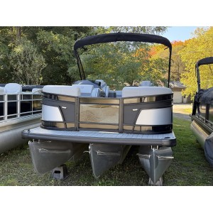 2026 Godfrey MC235ULC Triple Pontoon Boat - Silver/Black
